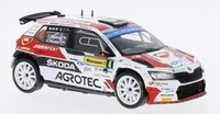 Ixo 1/43 Skoda Fabia 4 Kopecky Barum Rally 2022 Statisches Modell Diecast