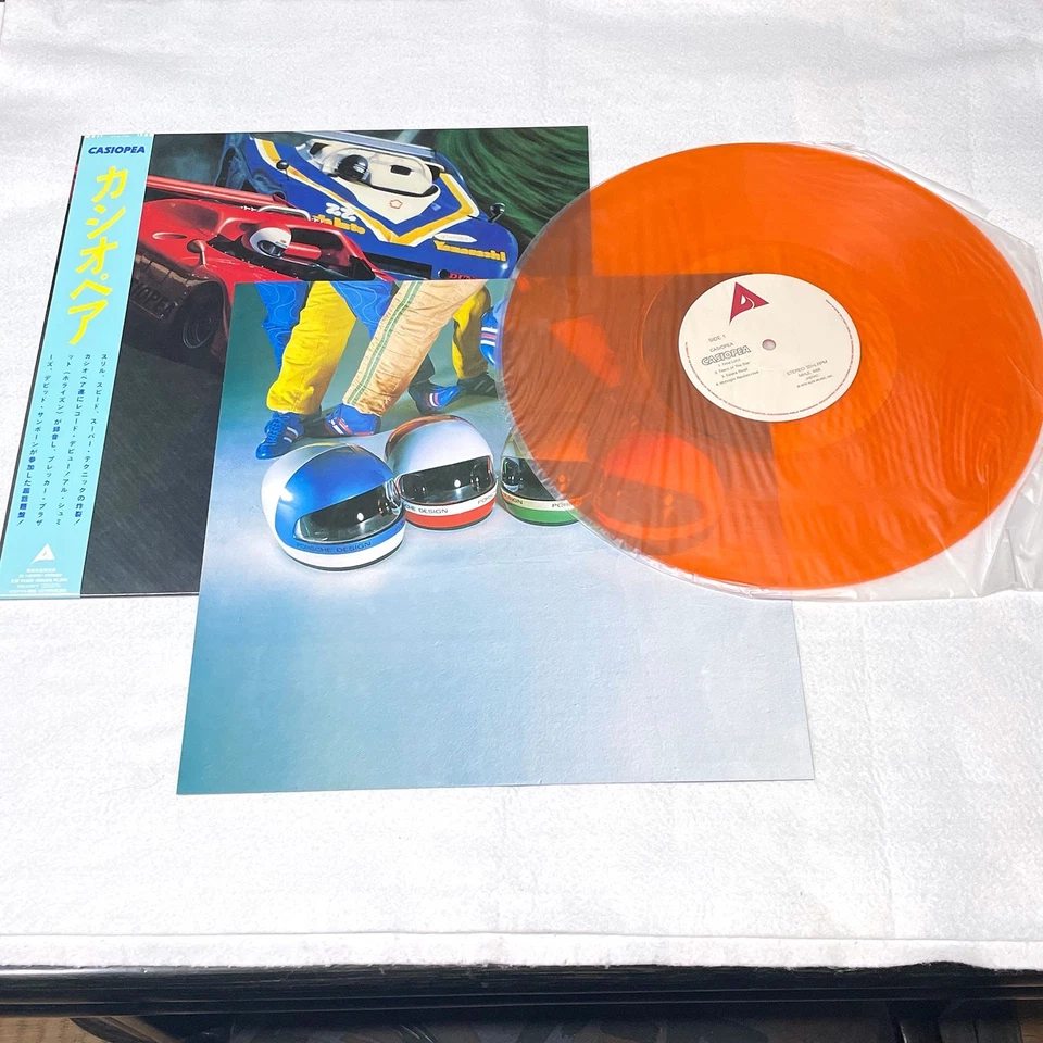 Casiopea CASIOPEA Clear Orange Vinyl LP Record Analog MHJL-448 Reissue 2025 New - Bild 3 von 3