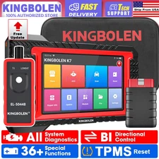 2025 KINGBOLEN K7 PRO Elite OBD2 Scanner Diagnostic Tool Key Coding All System
