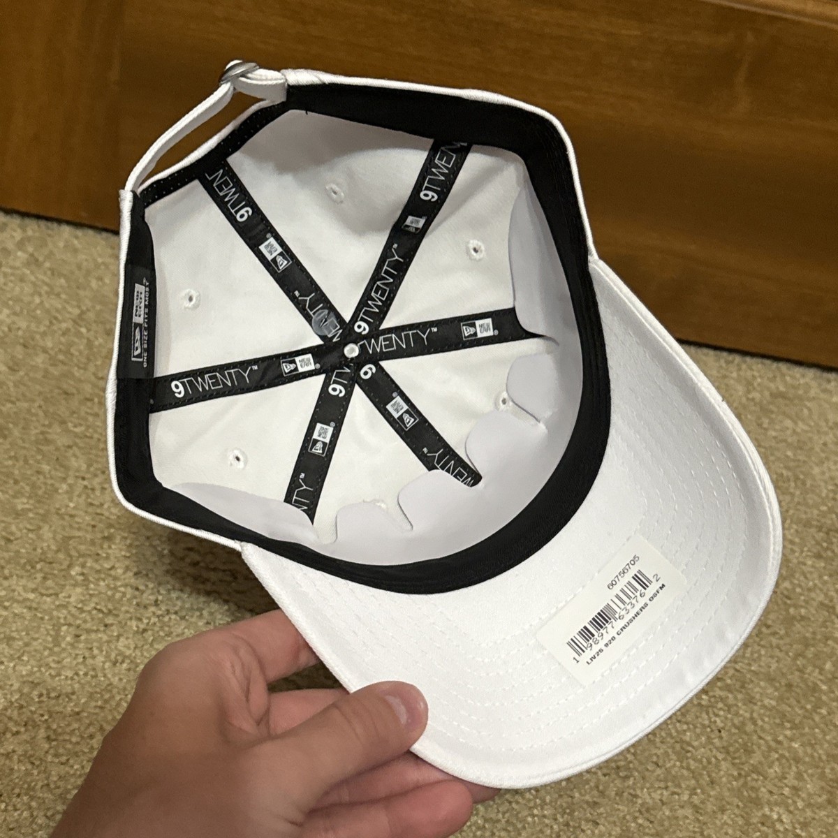 LIV Golf Crushers GC New Era 9Twenty Adjustable White Bryson
