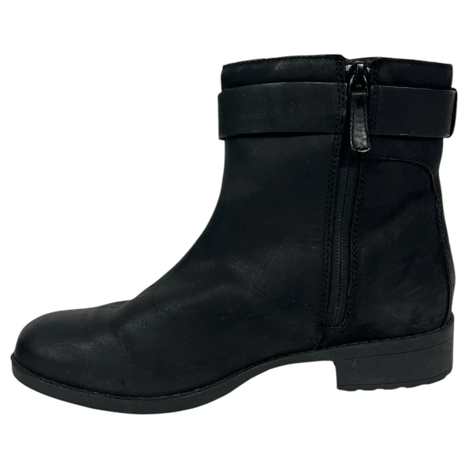 Botines Cole Haan Hastings de cuero nobuck negro con cremallera talla 7,5 estilo B W00224 Foto 2 de 4