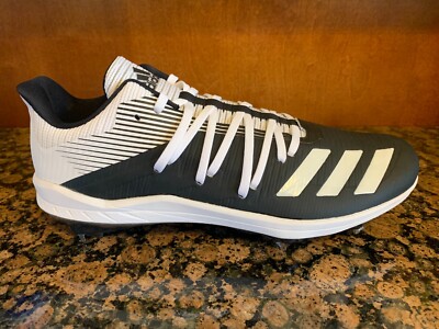 Adidas Afterburner 6 Baseball Cleats Metal  Black White Men’s Size Multi DB3433 Adidas Adizero Afterburner 6 – Baseball 360 main image 4