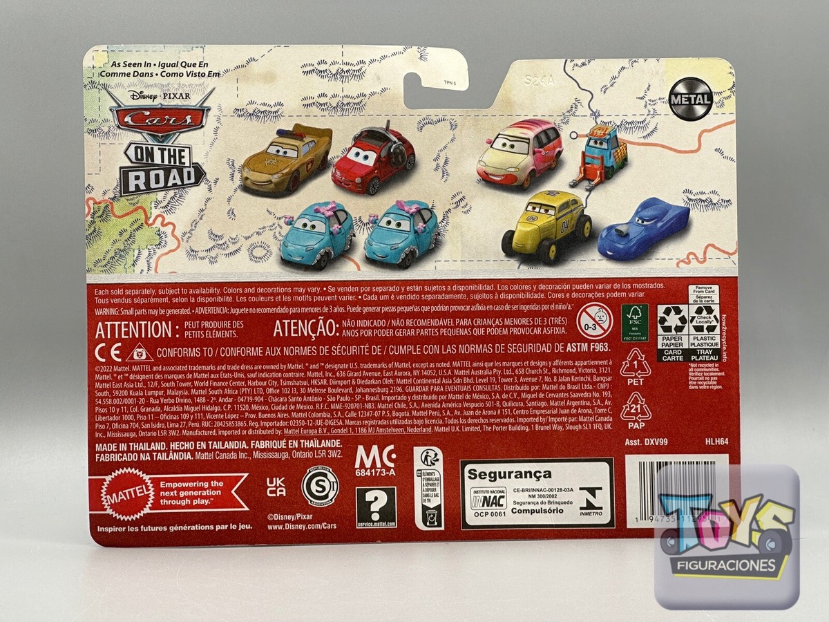 カーズ ジェレミー & チーフテス ジェフ DISNEY PIXAR CARS ON THE ROAD JEREMY & CHIEFTESS JEFE 2 PACK