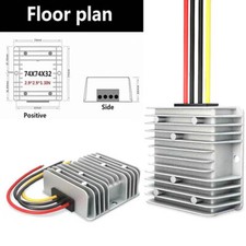 New Waterproof 12V to 24V DC-DC Step Up Power Supply Converter 10A 240W