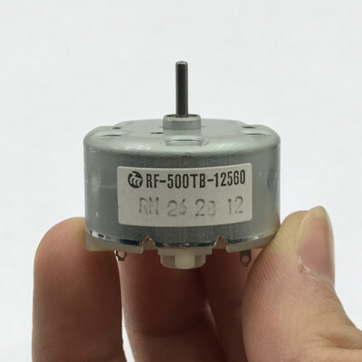 Mabuchi RF-500TB-12560 Mini Motore DC DC 5V-12V 5500RPM Tondo Diametro