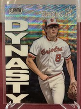 2022 Topps Stadium Club Chrome Cal Ripken Jr #7 Dynasty Silver Wave Refractor SP