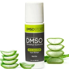 DMSO 70/30 3 oz. Roll-on w/Aloe Vera 99.995% Low odor Pharma Grade