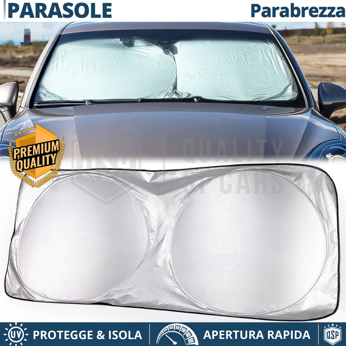 Auto Parasole Per-Honda Fit 2014-2020, Pieghevole Raggi