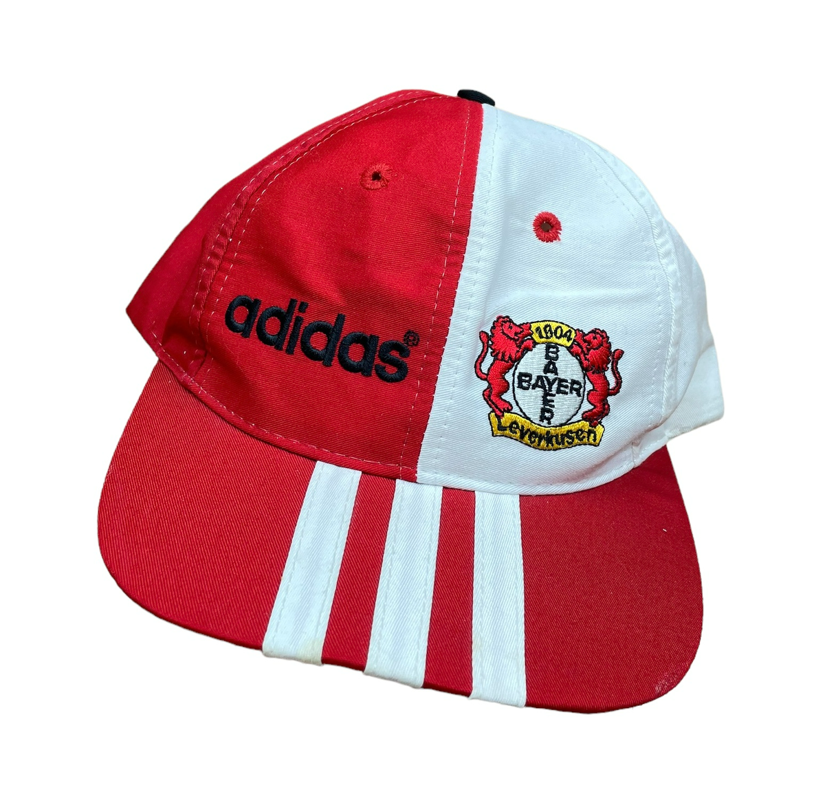 Bayer 04 Leverkusen Vintage Adidas Football Soccer Cap Hat Rare