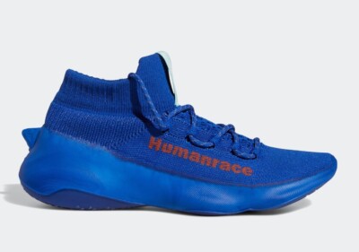 ADIDAS X PHARRELL WILLIAMS MEN HUMANRACE SICHONA GW4880 Blue 