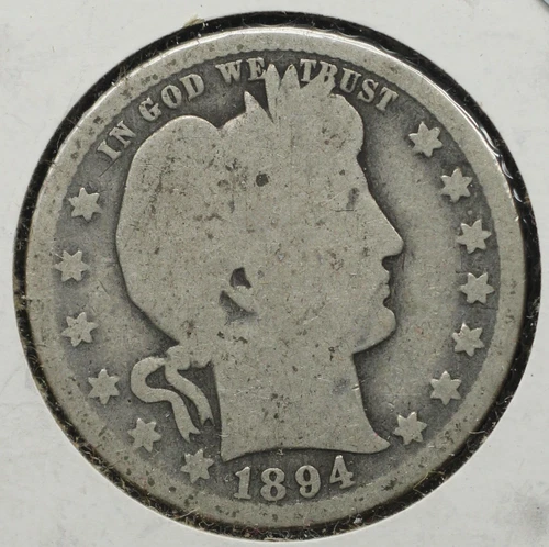 1894-O BARBER QUARTER 25C (P0111)