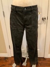 Level 99 Black Camouflage Jogger Jeans, Size 28