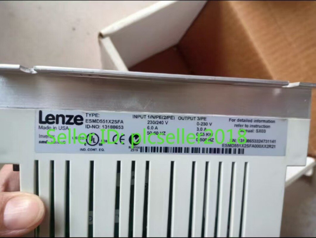 LENZE SMD ESMD551X2SFA BETRIEBSANLEITUNG Pdf-Herunterladen
