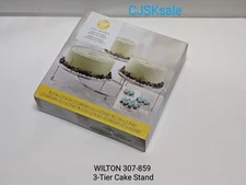 WILTON 307-859 3-Tier Cake Stand (NEW).