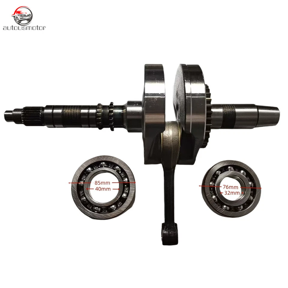 13000-HR3-A40 FOR HONDA CRANKSHAFT 2014-2024 TRX420 TRX500 TRX520 SXS500 SXS520 - Image 2 of 4