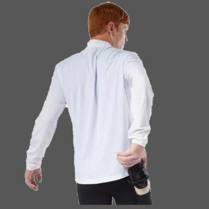 Reebok Hero Running Jacket. Men's. NWT. Small. White. - Image 4 of 4