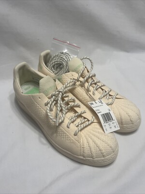 NWT ADIDAS X PHARRELL WILLIAMS SUPERSTAR PK SNEAKER PW HUMAN RACE Cream Men s 12