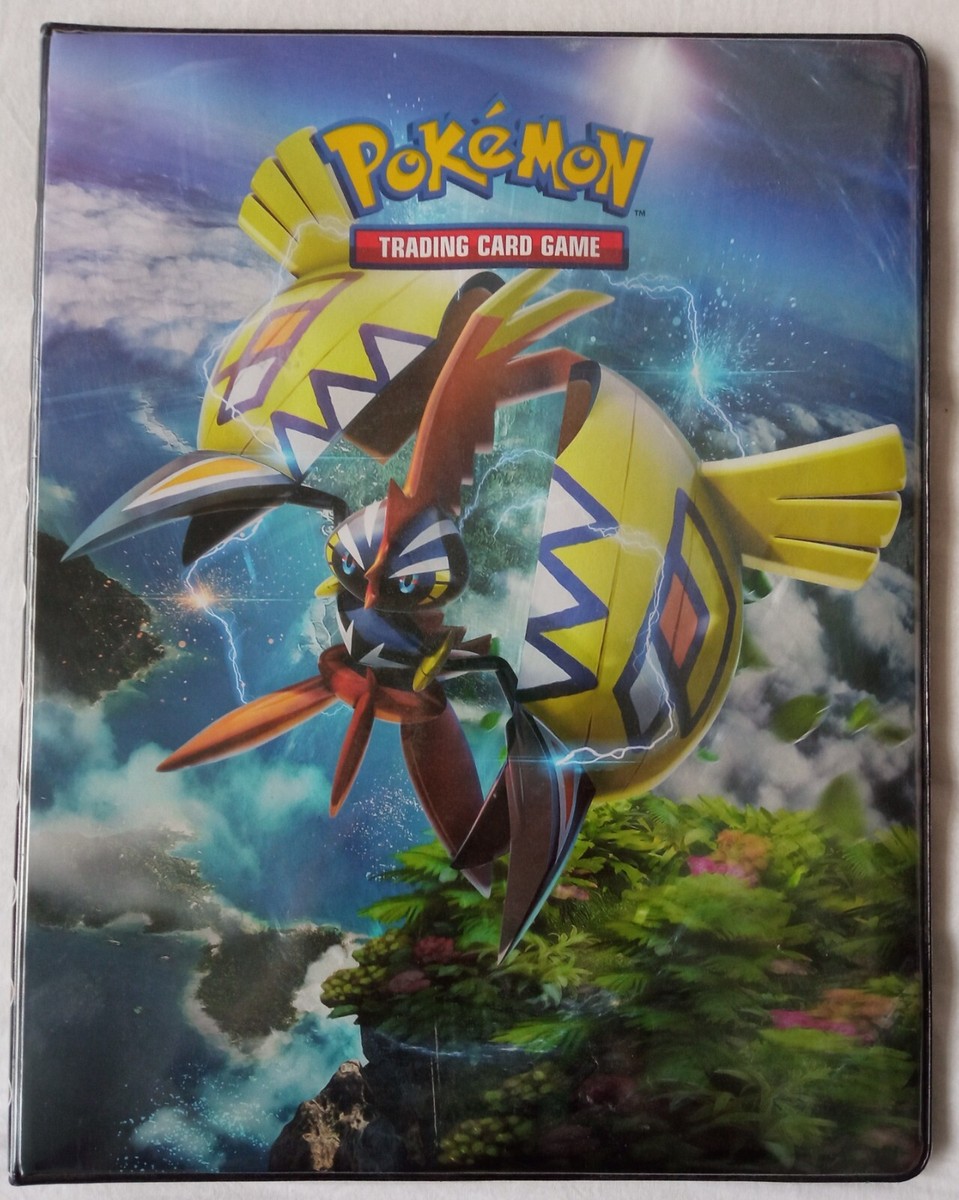 Pokemon Sun & Moon Tapu Koko 9 Pocket Page Portfolio Album Binder