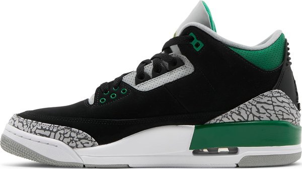 Air Jordan 3 10.5 US ブラック/グリーン Size 11 - Air Jordan 3 Retro Green Glow for sale online | eBay