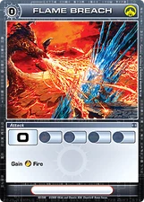 Chaotic Flame Breach 102/200 AU 1st Edition Foil Rare