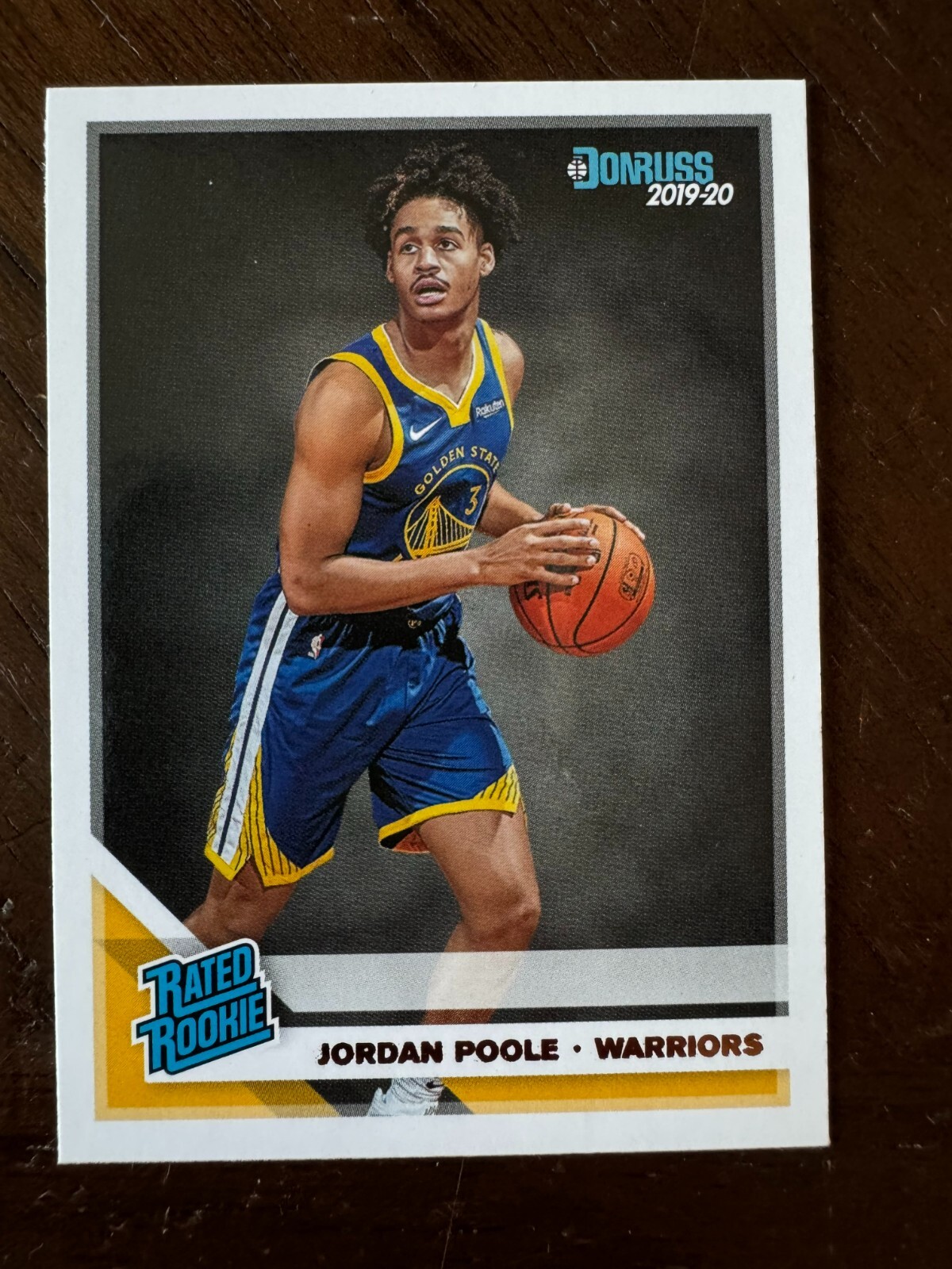 2019-20 Panini Donruss - Rated Rookie Jordan Poole #226 (RC)