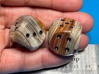 BEAUTIFUL PAIR OF LARGER ONYX DICE G-7