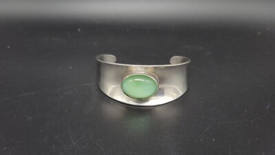 Vintage S. Christian Fogh SCF Sterling Denmark Cuff Bracelet, 32 grams