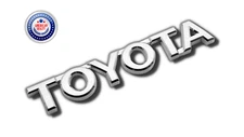 For Toyota Letter Trunk Lid Liftgate Tailgate Car Emblem Badge Logo Chrome