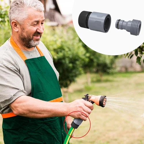 Melnor Garden Hose Quick Connect Adapter and End Connector - Thumbnail 3