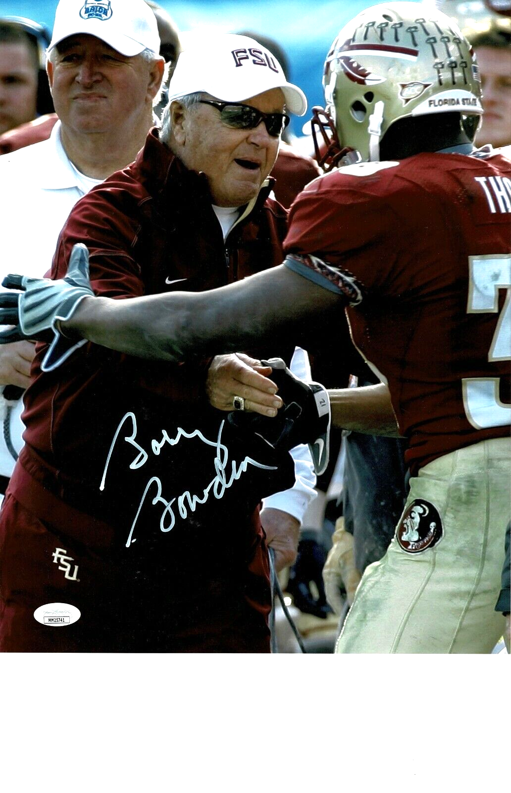 Bobby Bowden Autographed Signed Florida State Seminoles 11X14 - Florida State Final Game Gator Bowl J.S.A. Certified 