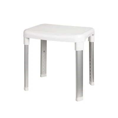 AKITA LINE HOMEMARKET Cappadocia Height Adjustable Shower Seat for Elderly & Pregnant Women, Anti-Slip