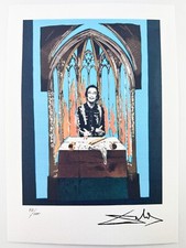 Salvador Dalì originale stampa artistica d'epoca litografia firmata limitata con certificato di autenticità