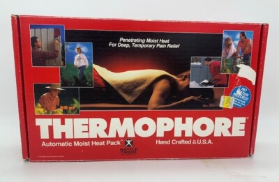 Vintage Thermophore Automatic Moist Heating Pad Pack Model 056 ~ 14x14 inches