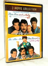 Three Men And A Baby/ Three Men And A Little Lady (DVD, 1990) Tom Selleck
