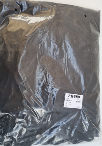 Capsule PAC A MAC Showerproof Jacket, Festival Black Pack A Parka, Size 12 - 14. - Picture 8 of 8