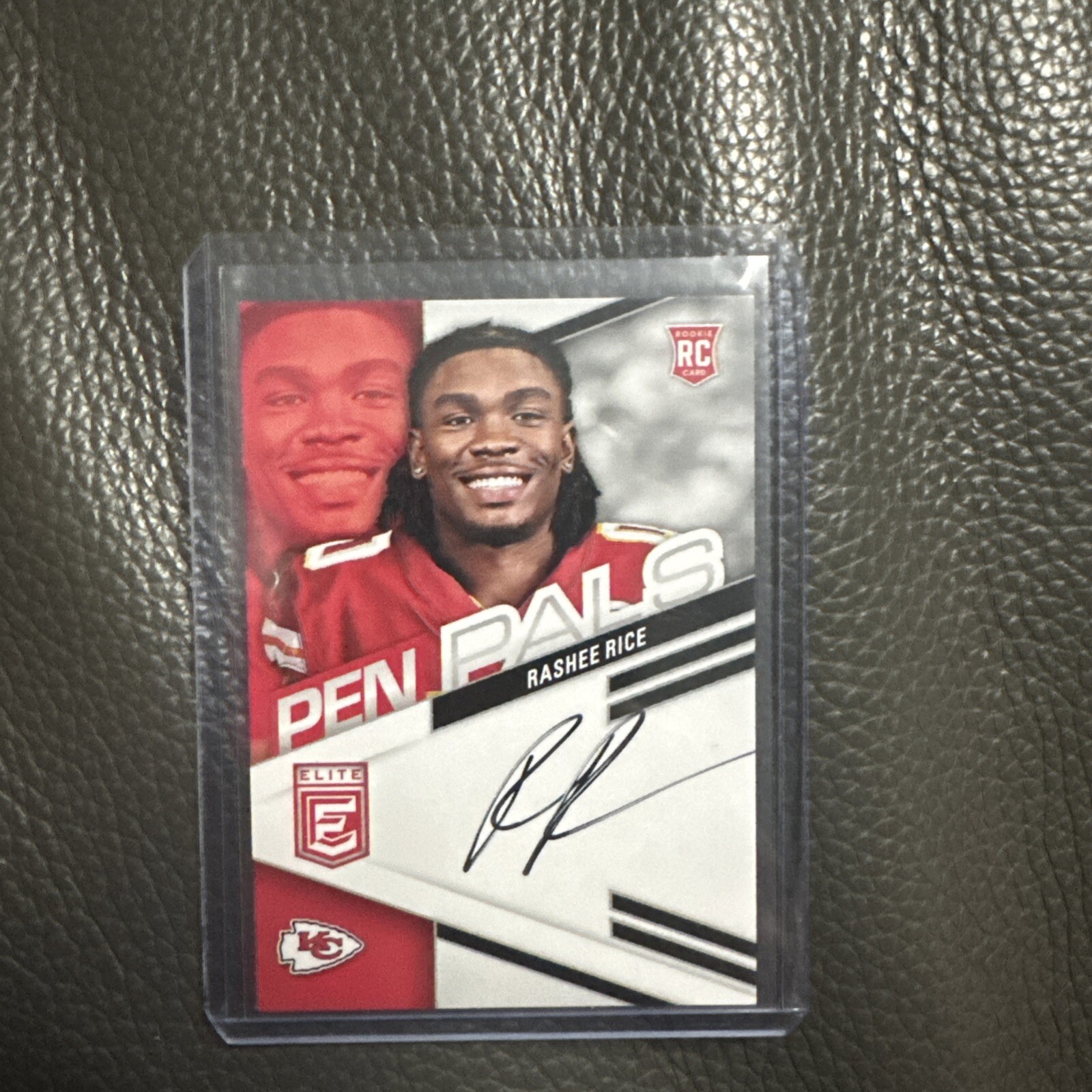 2023 Panini Donruss Elite - Pen Pals #PPRRI Rashee Rice (AU, RC)