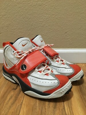 Vintage Rare 1996 NIKE Pro Streak 150X Turf Buccaneers Orange Air