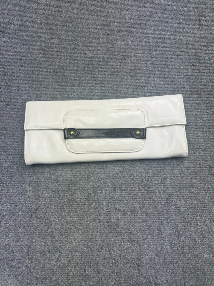 Maurizio Taiuti Leather Handbag Genuine Leather Womens Clutch Made in Italy - Image 2 of 4