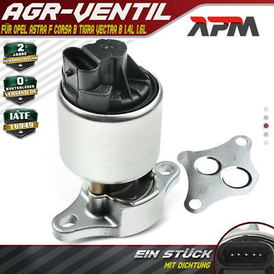 AGR-Ventil Abgasrückführung für Opel Astra F Corsa B Tigra Vectra B 1.4L 1.6L