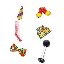 Adult New Clown Costume Accessory Fancy Dress Shoes