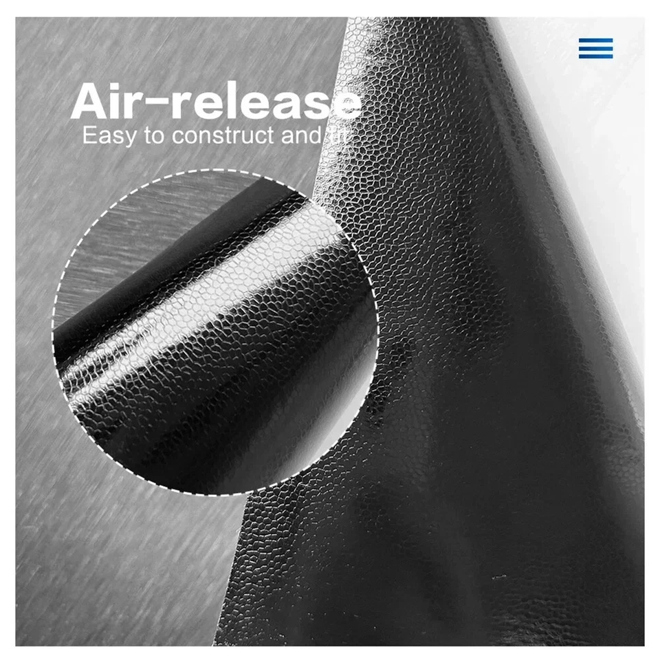 Vinyl Wrap Matt Brushed Aluminum Vinyl Wrap Film Waterproof PVC Foil DIY Sticker - Image 2 of 4