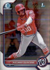 2022 BOWMAN CHROME PROSPECT 1ST WASHINGTON NATIONALS - ROISMAR QUINTANA #BCP-83