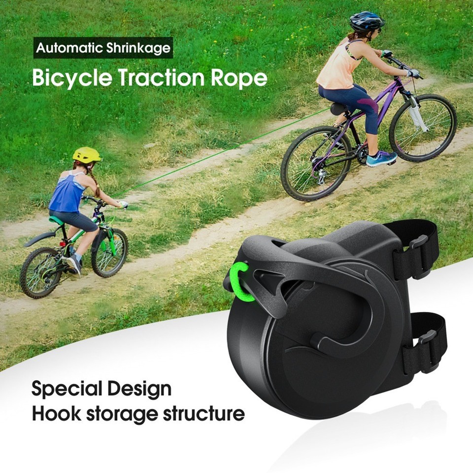 Pull On Rope Tow Rope Flexible Retractable Tractor Mountain Bike Pull Rope ...