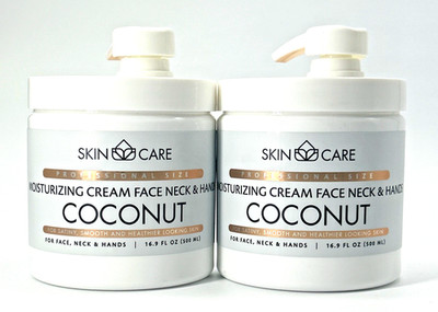 Dead Sea Collection Coconut 3-in-1 Cream 2-Pack 16.9oz Anti-Aging