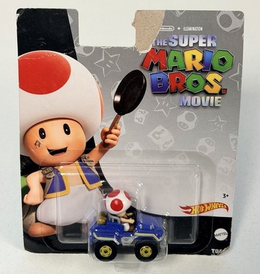 Hot Wheels Mariokart Movie Toad 1:64 Die-Cast Modell kleines Spielzeugauto Mattel
