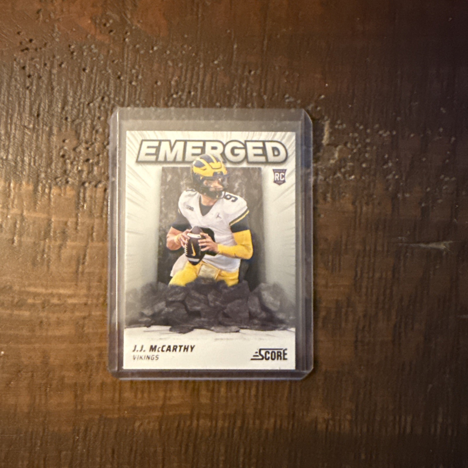 2024 Score - Emerged J.J. McCarthy #EM-JMY (RC)