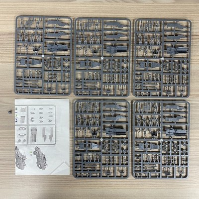 5 British Allied M5 Halftrade Flames of War Historische 15mm Plastik Soldaten