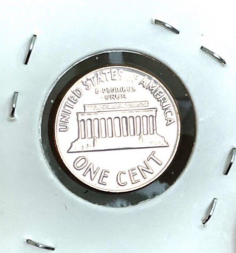1971 S Proof USA Lincoln Memorial Penny, 1 Cent, Excellent Condition Coin - Picture 2 of 5