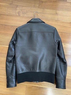 Rags Mcgregor horsehide leather flight jacket | eBay