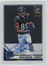 2019 Panini Donruss Optic Rated 12/50 Miles Boykin #180 Rookie Auto RC wd9